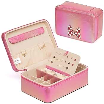 ミニーのファンダーランド　ジュエリーボックス コンパクトミラー、ジュエリーボックス、ピアス、グラス！東京